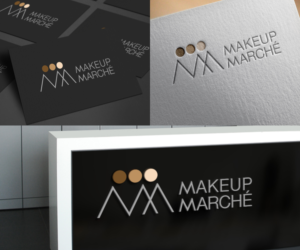Logo Design by CreArt for Makeup Marché Pte Ltd | Design #11775575