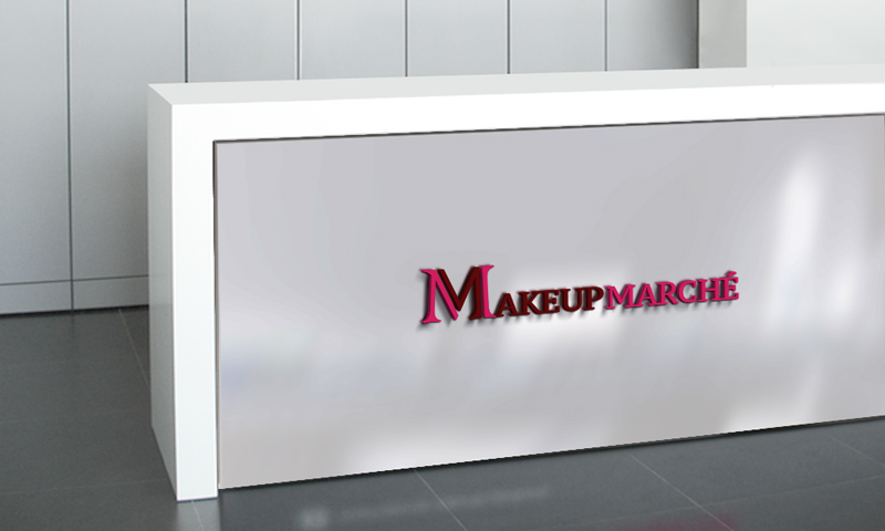 Logo Design by salam1891991 for Makeup Marché Pte Ltd | Design #11716415
