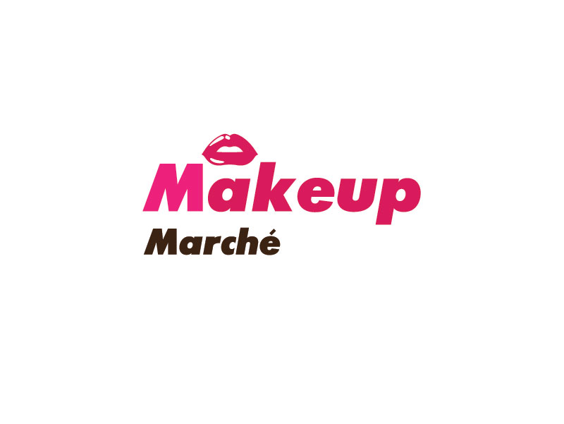 Logo Design by hrahman25091979 for Makeup Marché Pte Ltd | Design #11717409