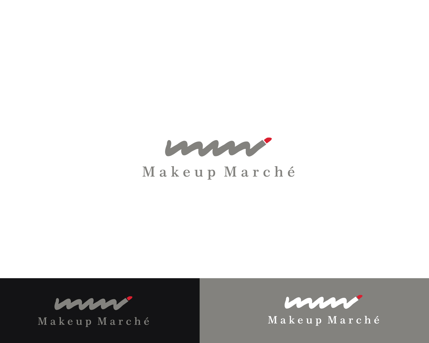 Logo Design by Atec for Makeup Marché Pte Ltd | Design #11715291