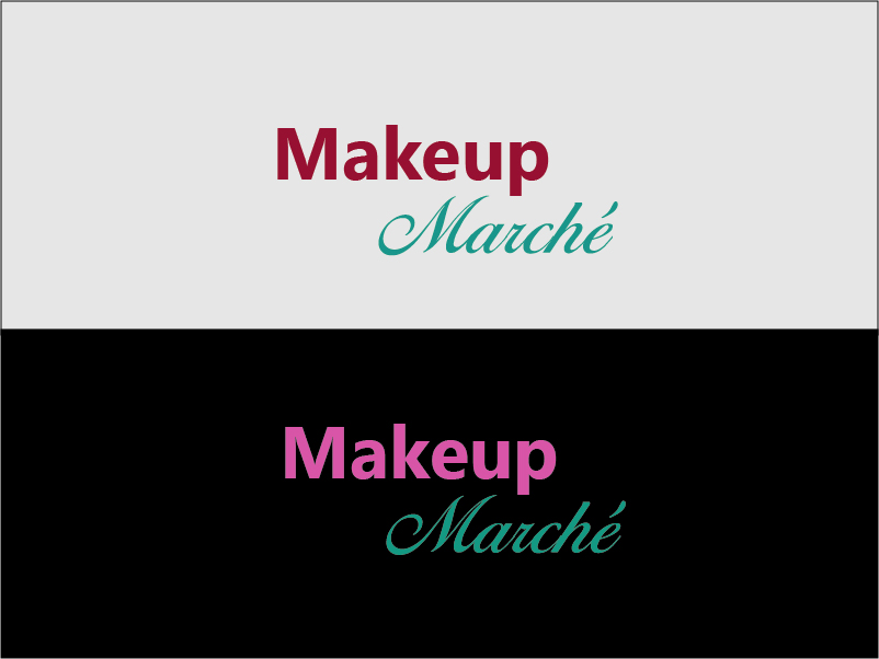 Logo Design by jabin for Makeup Marché Pte Ltd | Design #11733318