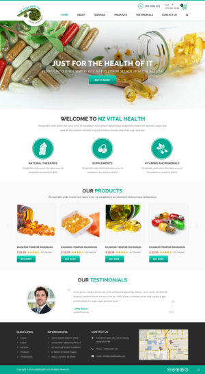 Web Design par pb pour ce projet | Design : #11880036