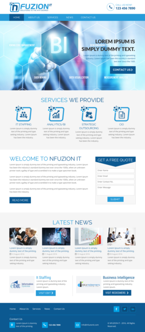 Web Design par rightway pour ce projet | Design : #11748015