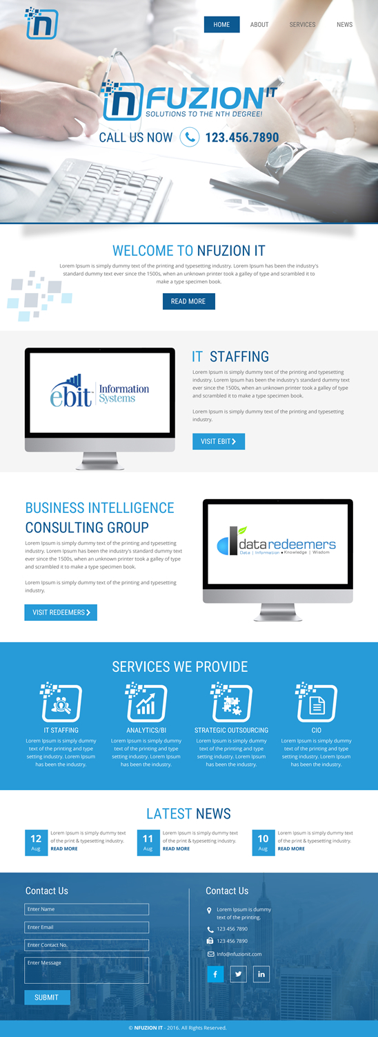 Web Design by rightway for this project | Design #11748019