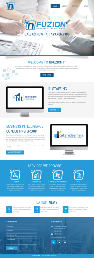 Web Design par rightway pour ce projet | Design : #11748019
