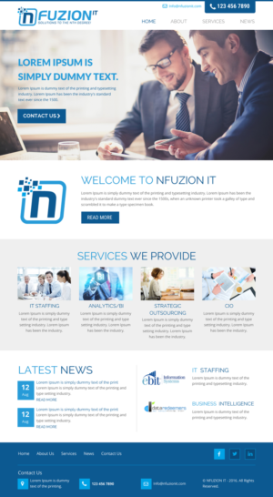 Web Design par rightway pour ce projet | Design : #11748021