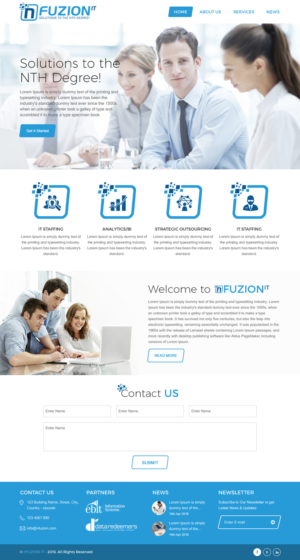 Web Design par rightway pour ce projet | Design : #11748054