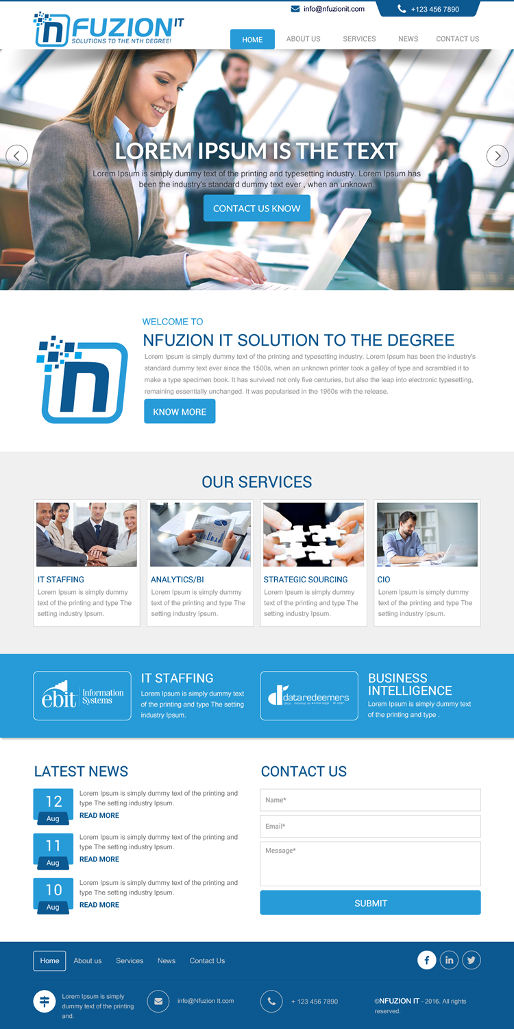 Web Design by rightway for this project | Design #11748078