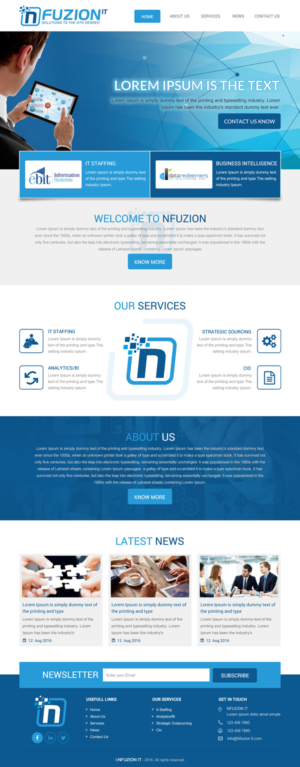 Web Design par rightway pour ce projet | Design : #11748104