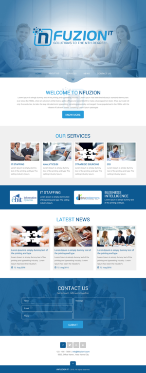 Web Design par rightway pour ce projet | Design : #11748119
