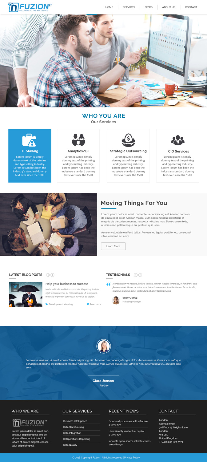 Web Design by Xclusive Designers for this project | Design #11736304