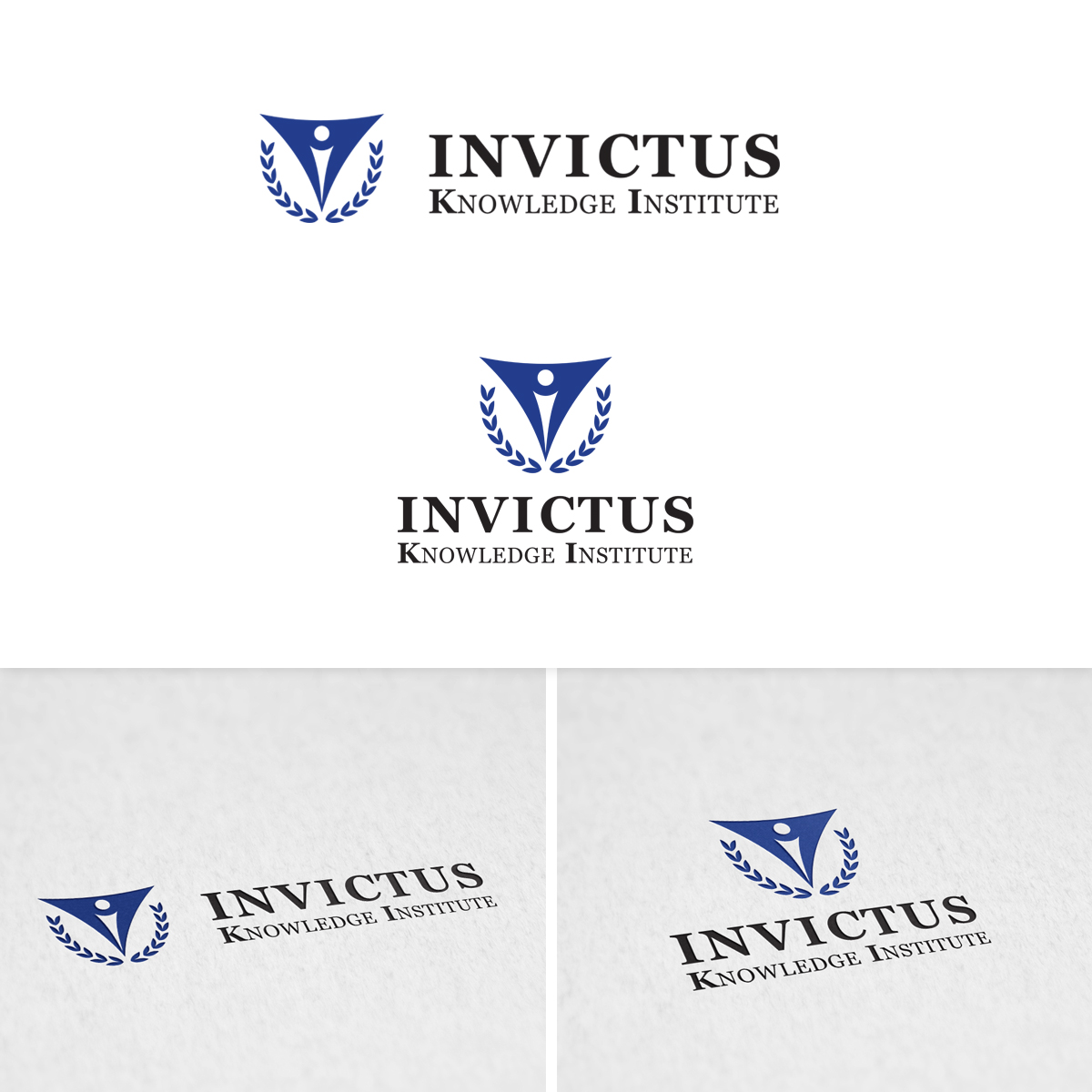 Logo Design by mrSergio for Invictus Knowledge Institute | Design #11825242
