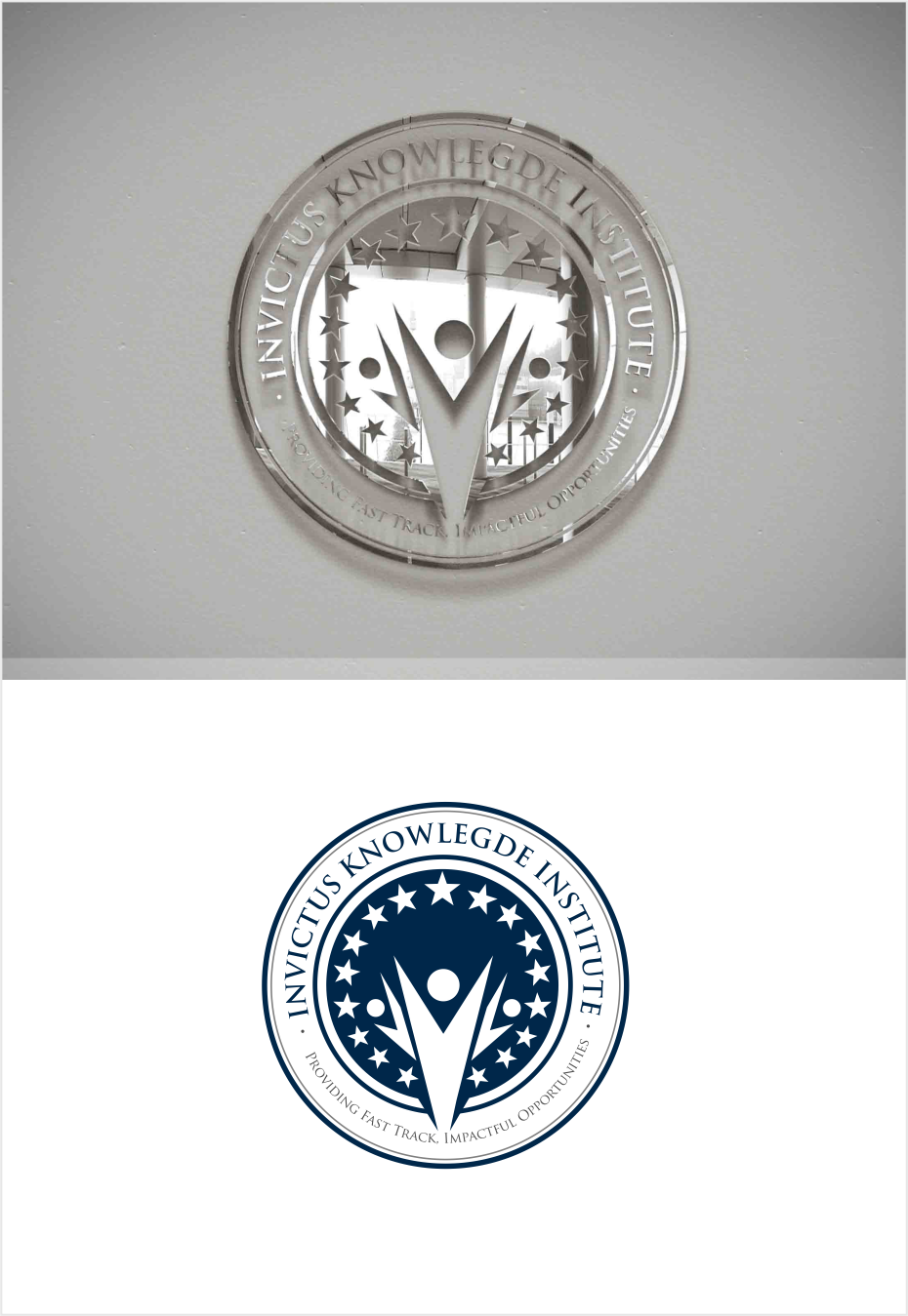 Logo Design by artswolf for Invictus Knowledge Institute | Design #11772857