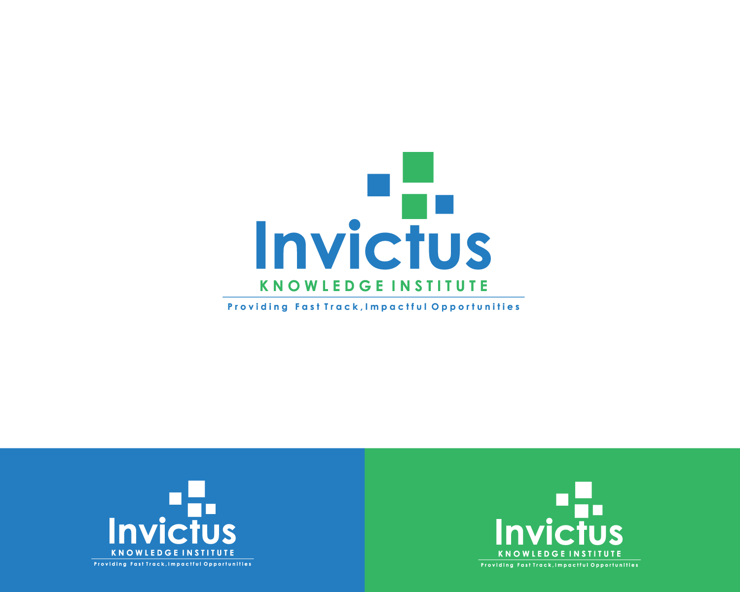 Logo Design by Atec for Invictus Knowledge Institute | Design #11689563