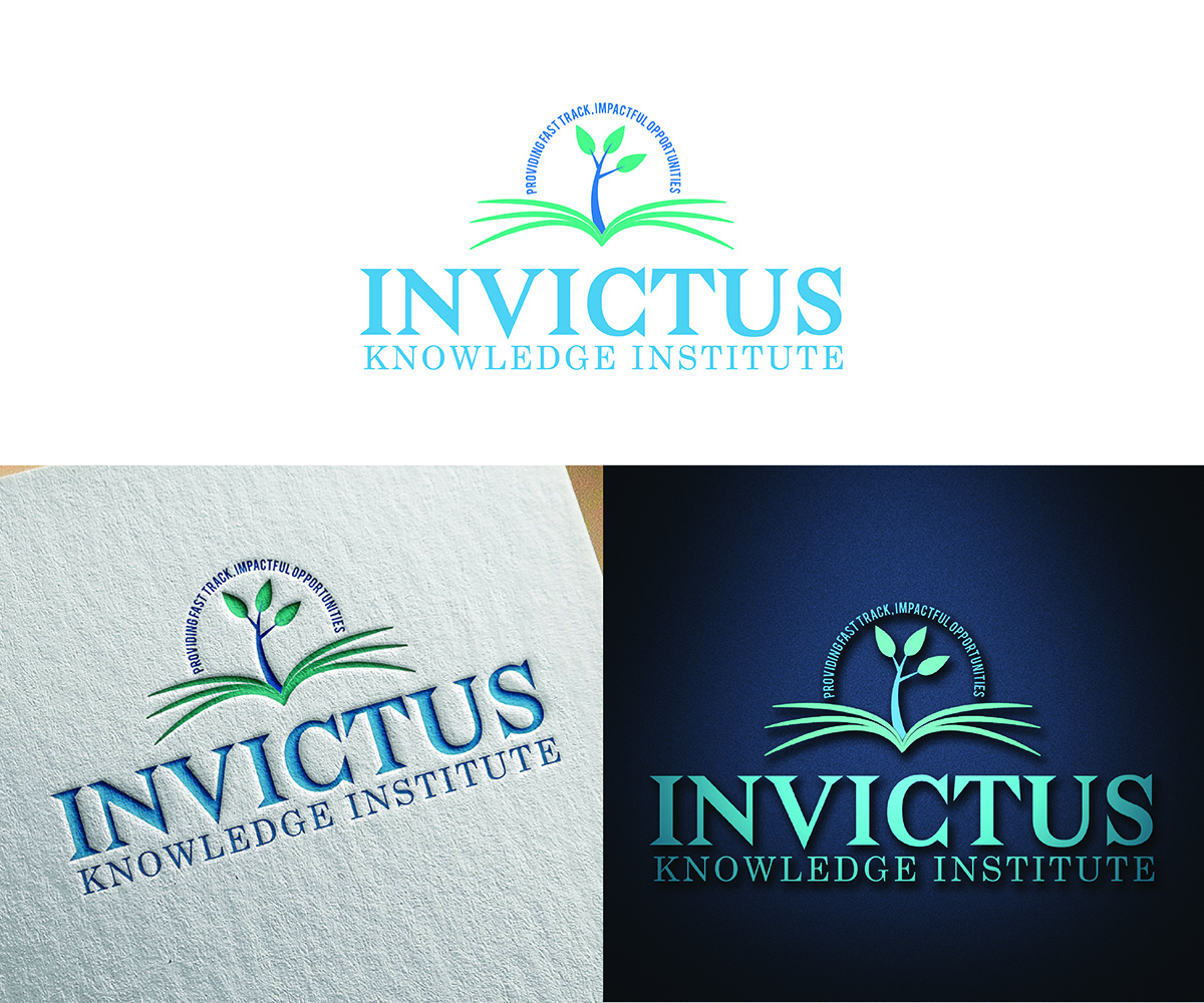 Logo Design by eMARK for Invictus Knowledge Institute | Design #11720740