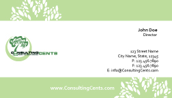 Business Card Design by AR Design for MSR Consulting Cents | Design #26207