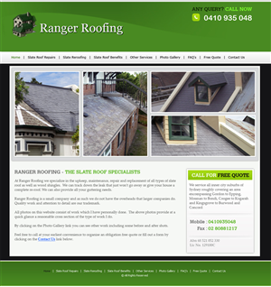 Web Design by Expert Designer for this project | Design: #490639