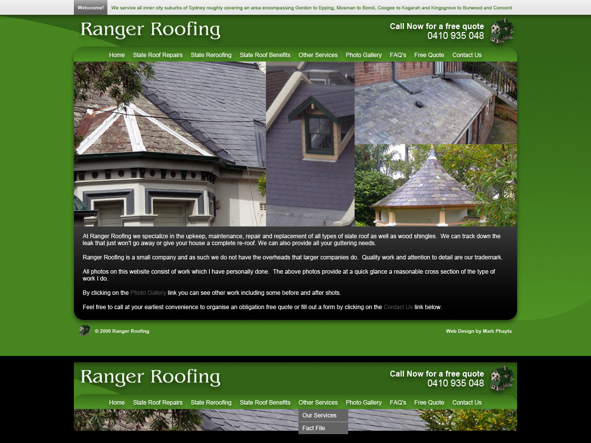 Web Design by markiez for this project | Design #490697