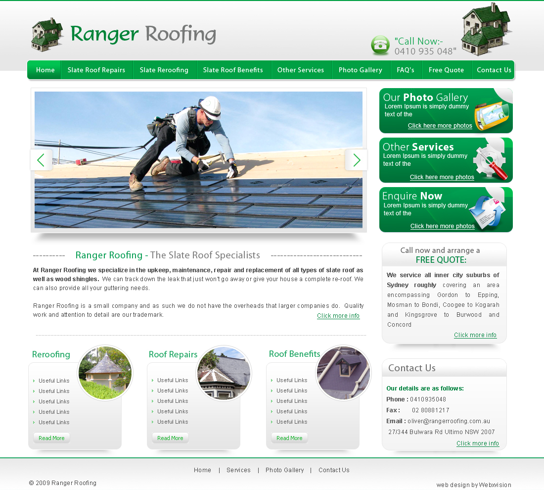 Web Design by webxvision for this project | Design #491489