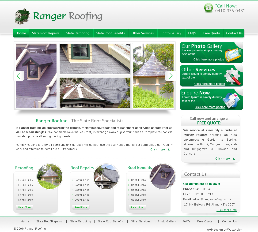 Web Design by webxvision for this project | Design #491962