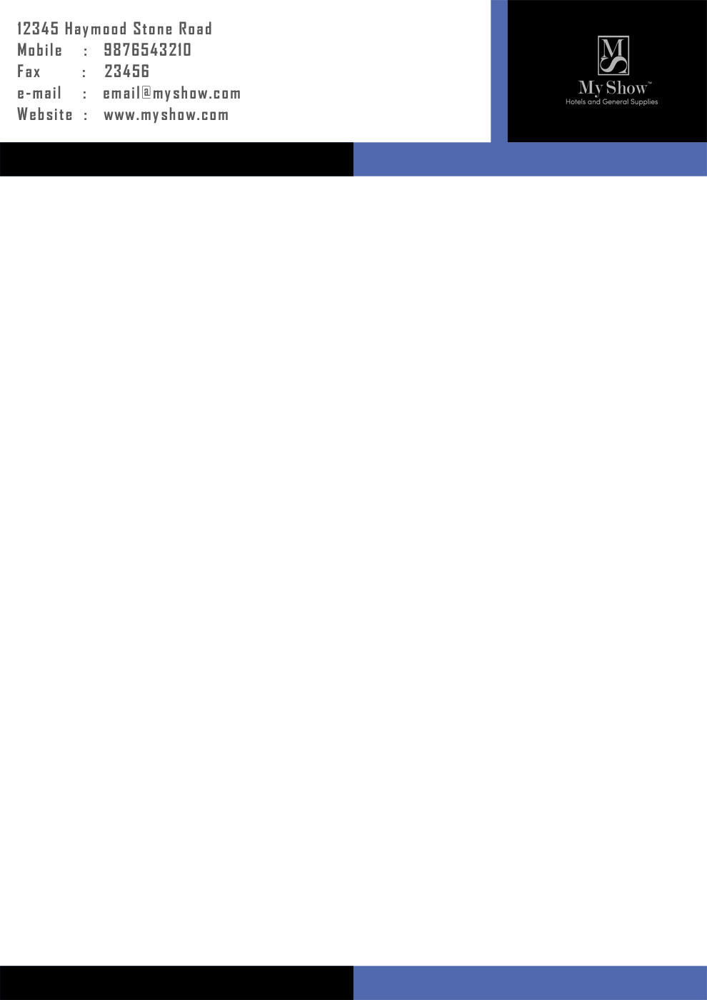 Stationery Design by Tariq Shamim for this project | Design #2392005