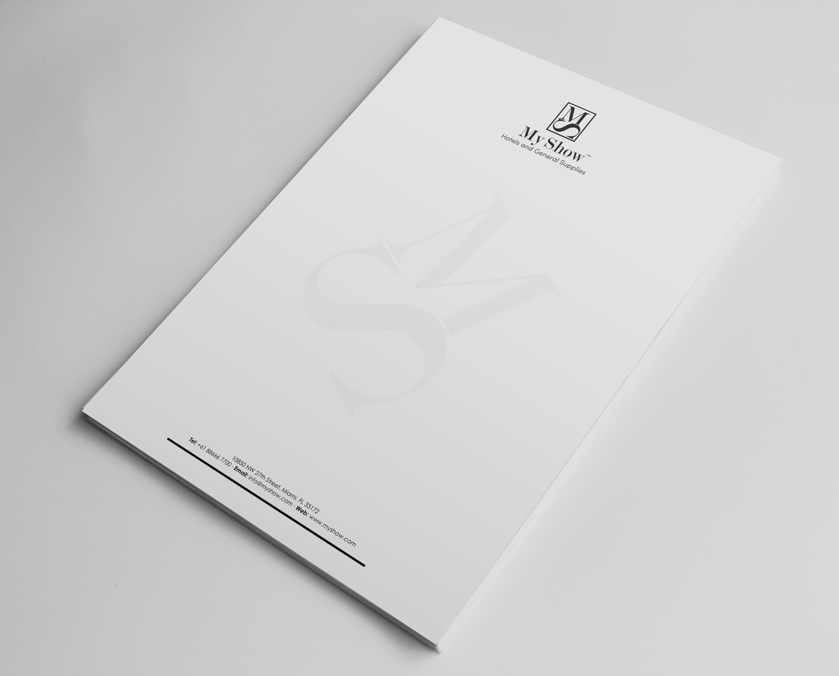 elegant letterhead template