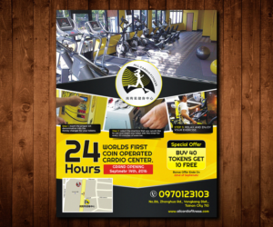 Flyer Design by Designers Hub for Phoenix Fitness | Design: #11696516