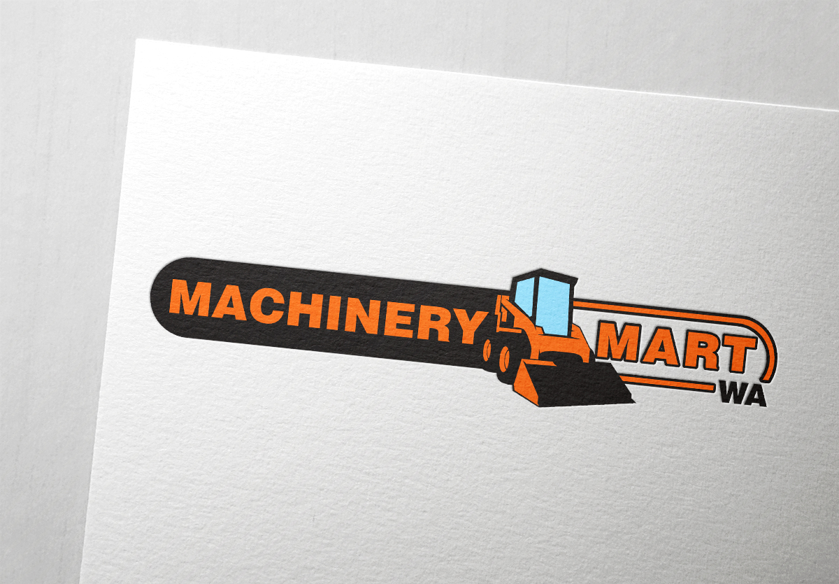 Logo Design by nvisiondesign.co.uk for Machinery Mart WA | Design #11695704