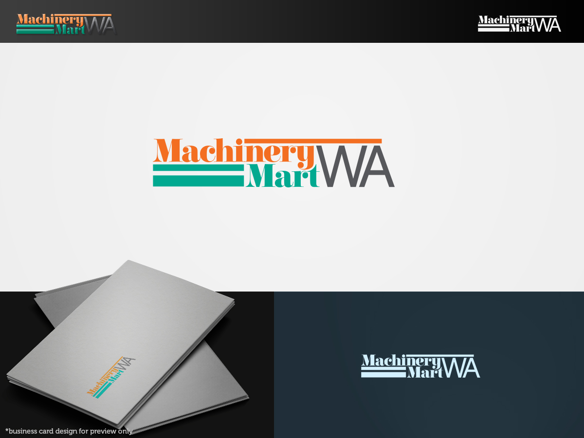 Logo Design by ArtSamurai for Machinery Mart WA | Design #11700103