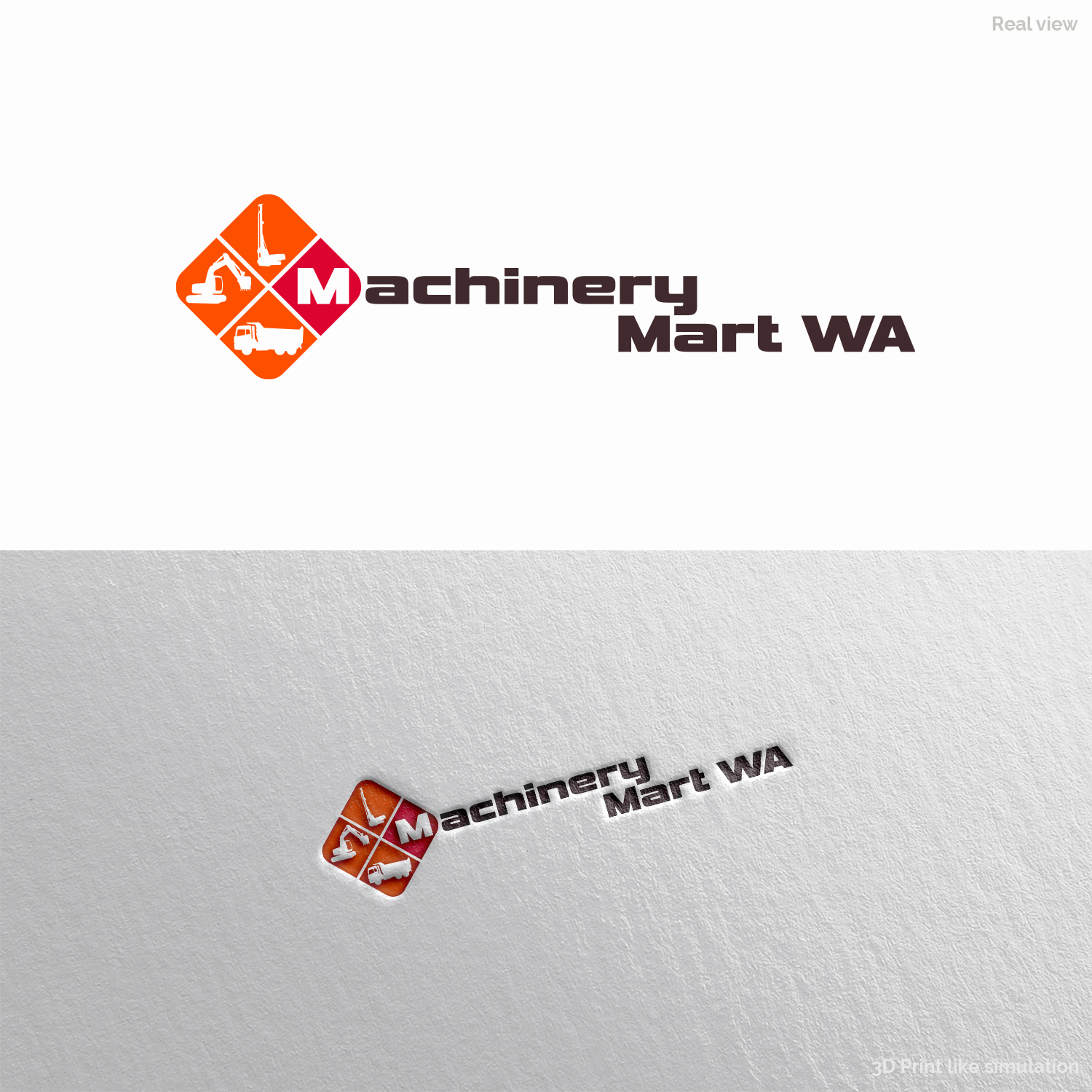 Logo Design by Anthony for Machinery Mart WA | Design #11701754