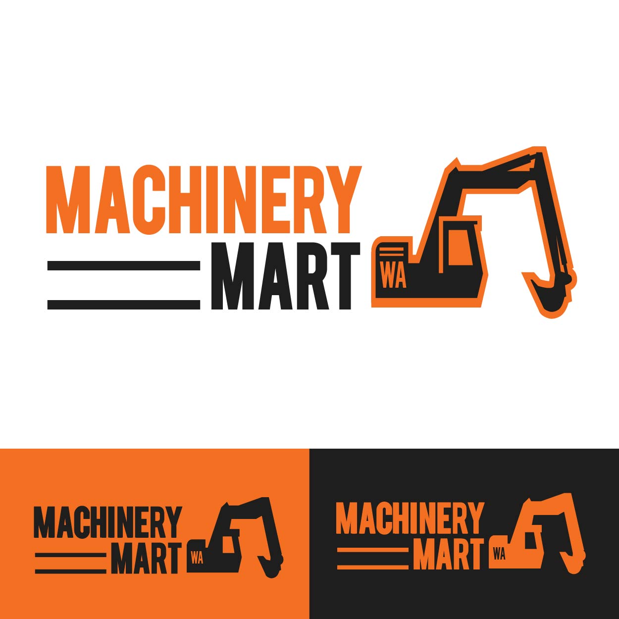 Diseño de Logo por alexgunawan7390 para Machinery Mart WA | Diseño #11814382