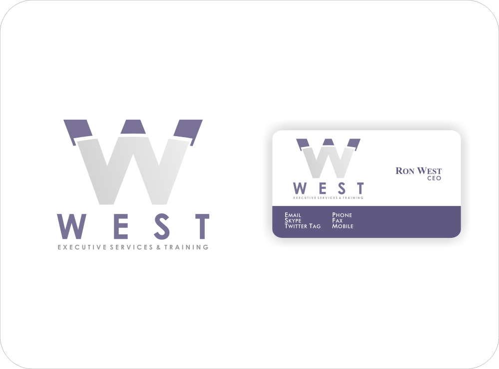 Logo Design by SiddKidd for West Executive Services & Training | Design #27976