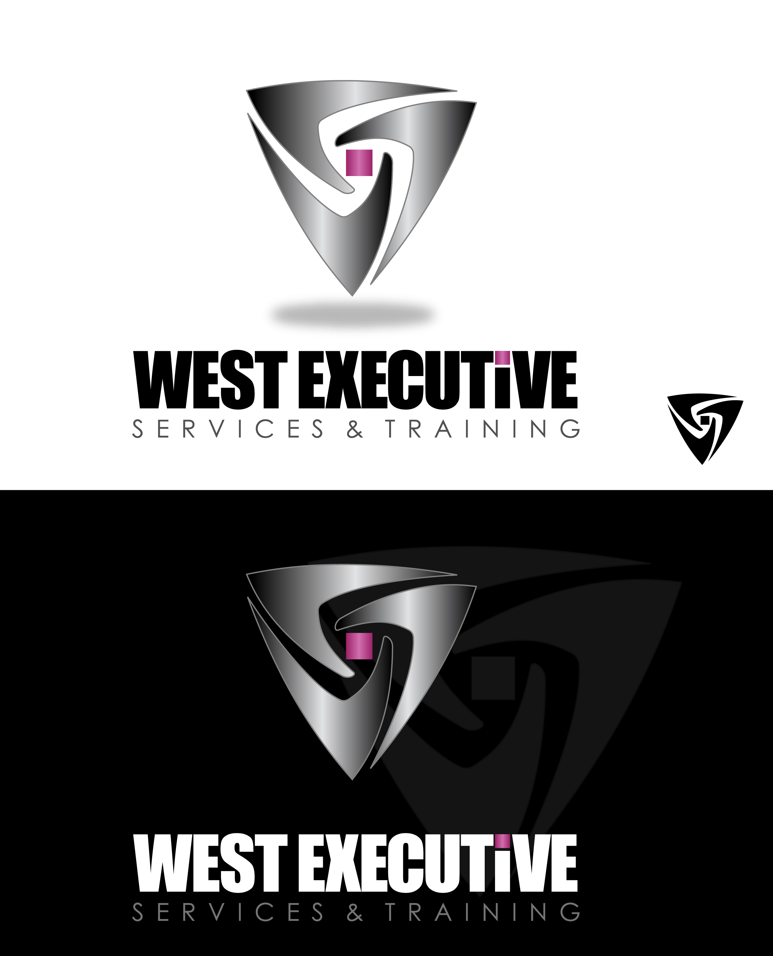 Diseño de Logo por Perkins Design Studio para West Executive Services & Training | Diseño #28831