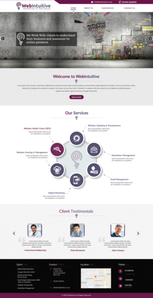 Web Design by harmi_199 for WebIntuitive | Design: #12110793