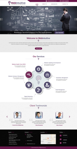Web Design by harmi_199 for WebIntuitive | Design: #12110795