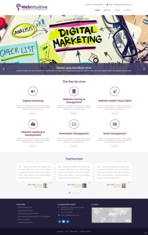 Web Design by pb for WebIntuitive | Design: #12015183