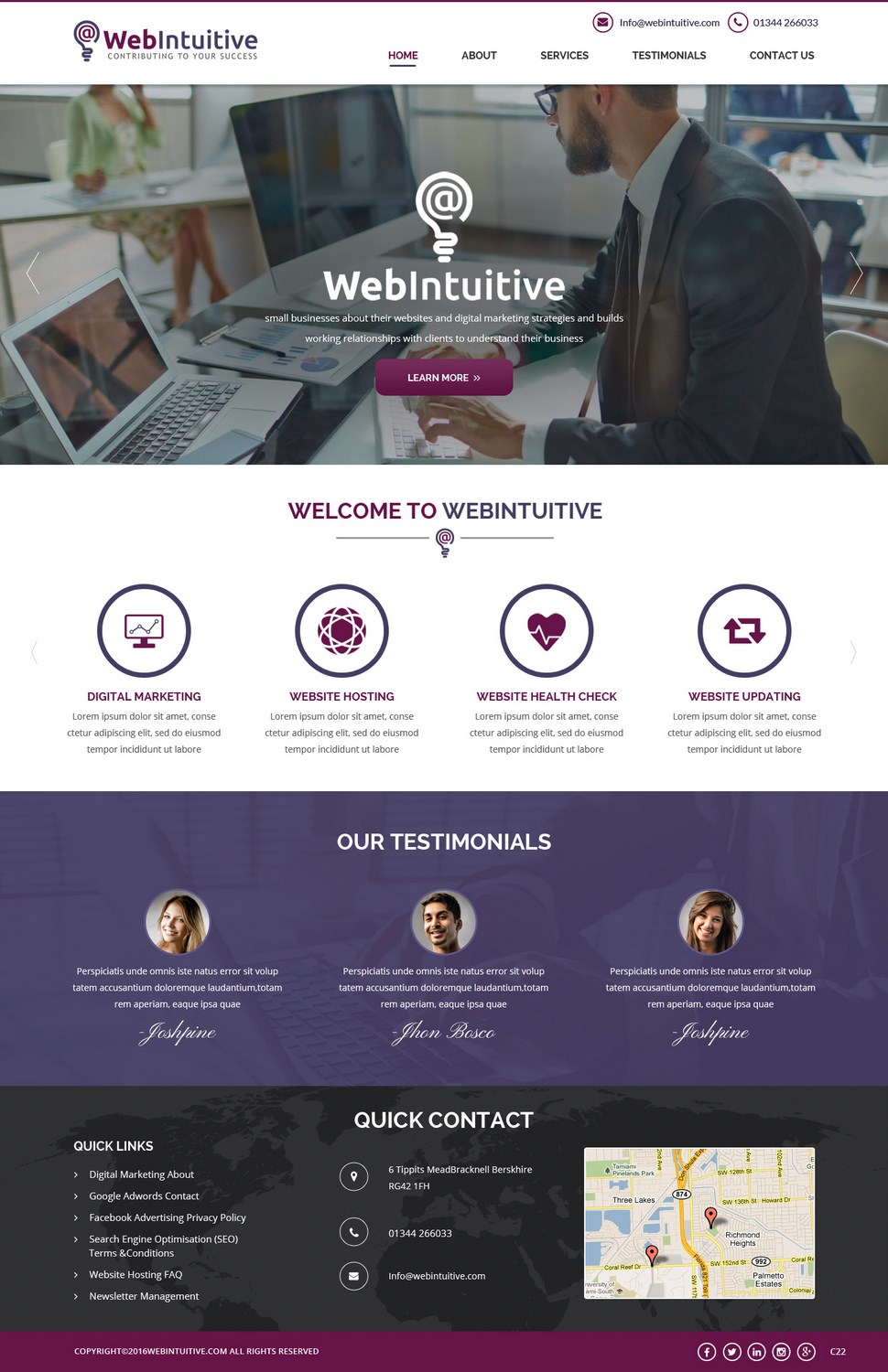 Web Design by pb for WebIntuitive | Design #12015197