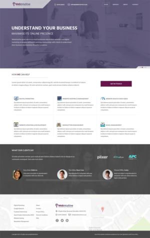 Web Design by kofi_darkwah for WebIntuitive | Design #12023267