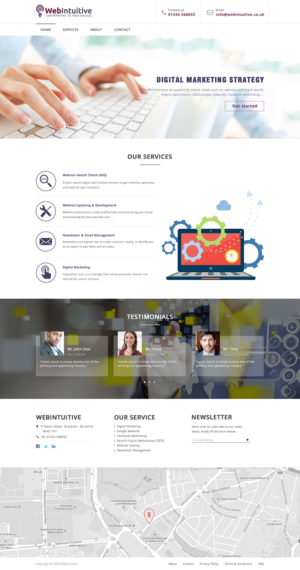 Web Design by hydesigner for WebIntuitive | Design: #12067900
