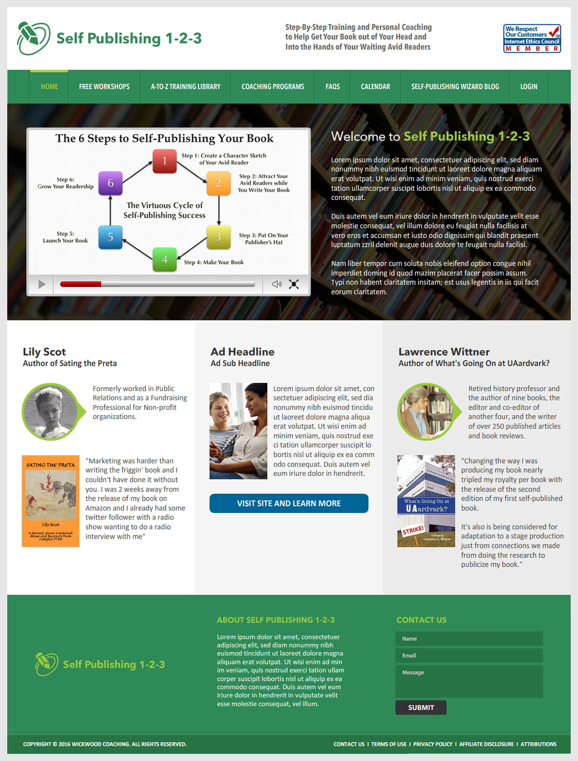 Web Design by -Marc- for this project | Design #11798265