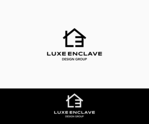 Luxe Enclave Design Group (Miami) | Logo Design by B8