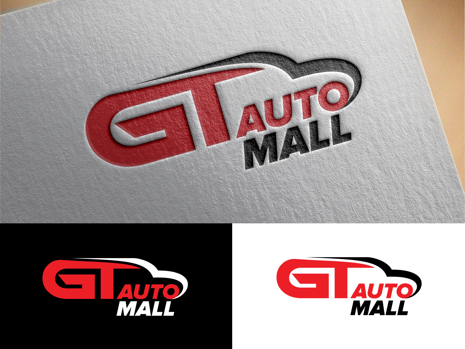 Logo Design by RCGraphics for GT Auto Mall | Design #11700897