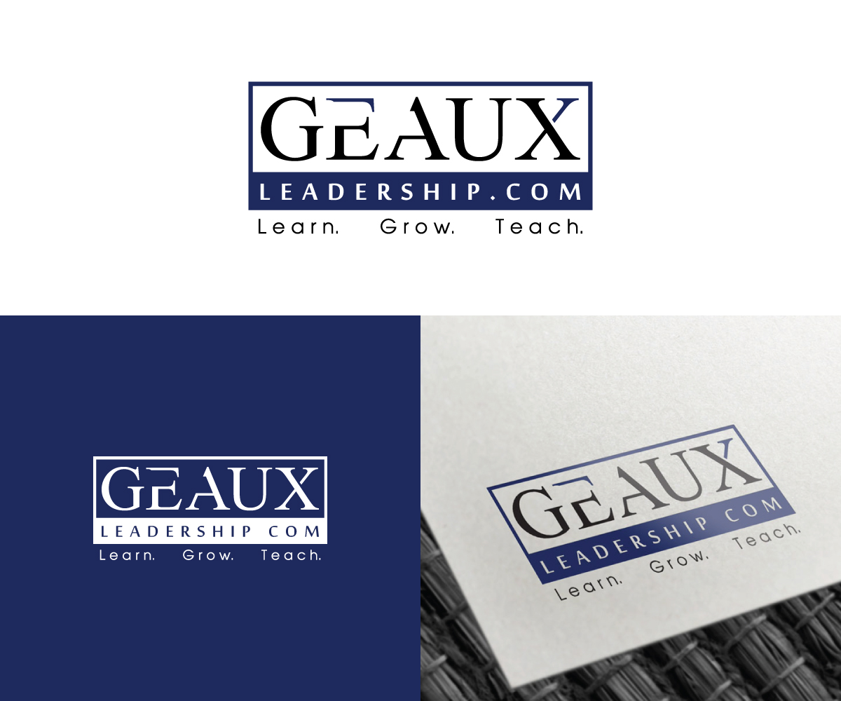 Logo Design by eMARK for GeauxLeadership.com | Design #11720729