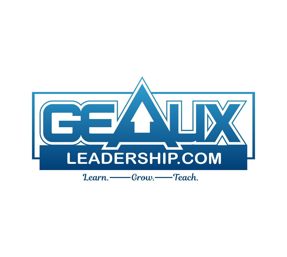 Logo Design by superfatdonkey1 for GeauxLeadership.com | Design #11732549