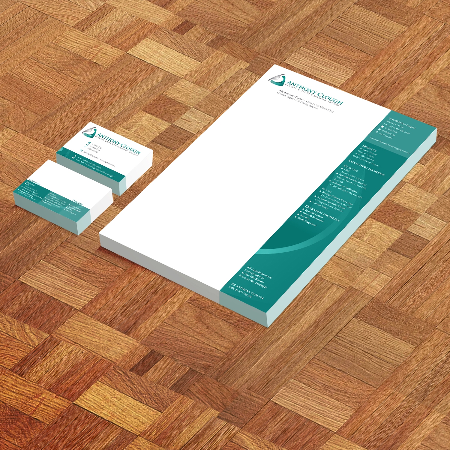 Diseño de Papelería por MagicM para Anthony Clough | Diseño #11712395