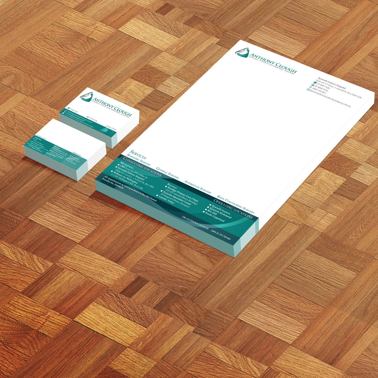 Stationery Design by MagicM for Anthony Clough | Design #11719299