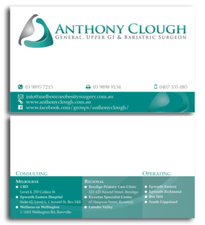 Stationery Design by MagicM for Anthony Clough | Design: #11719300