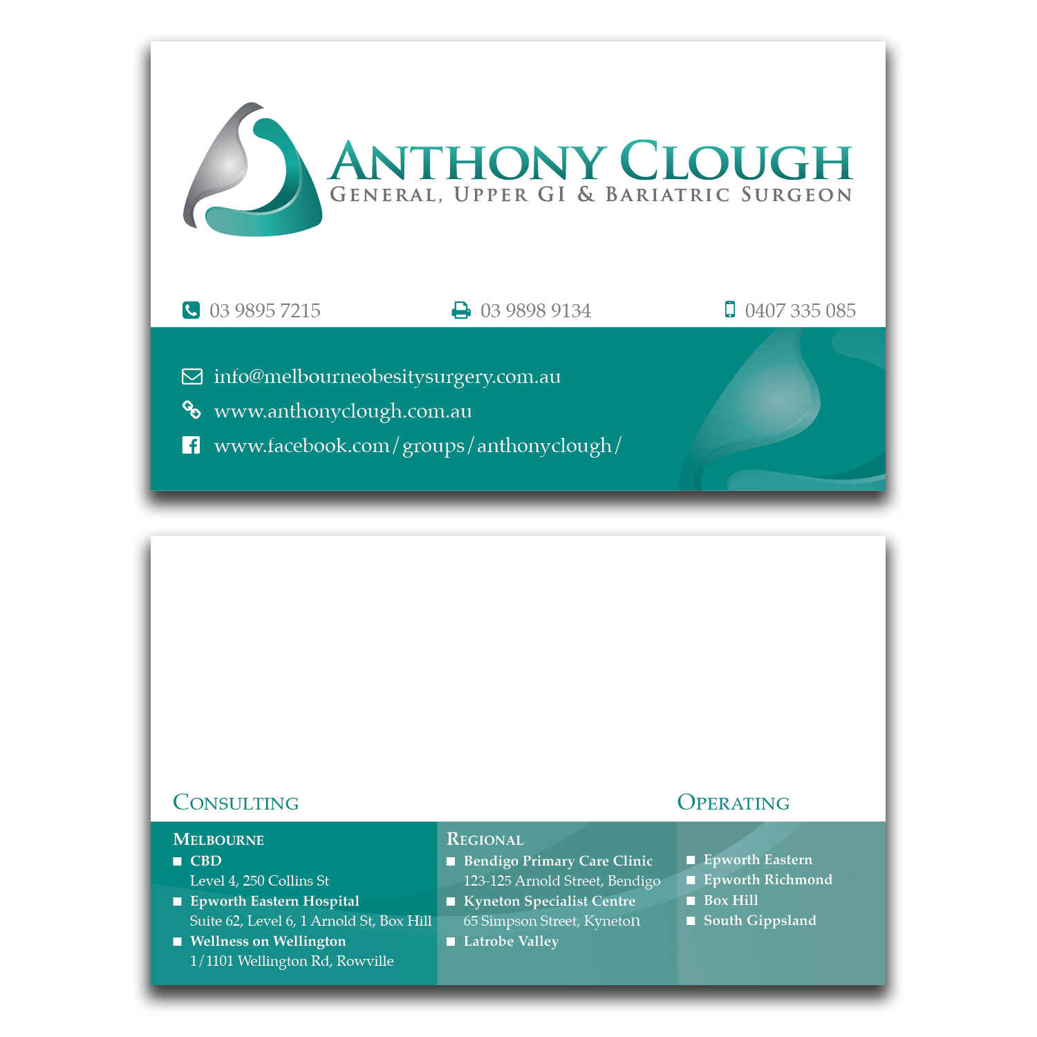 Stationery Design by MagicM for Anthony Clough | Design #11742100