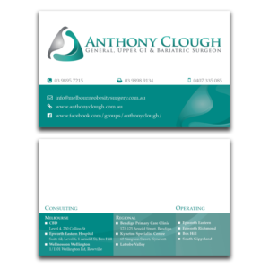 Stationery Design by MagicM for Anthony Clough | Design: #11742100
