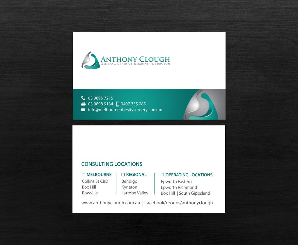 Stationery Design by chandrayaan.creative for Anthony Clough | Design #11717882